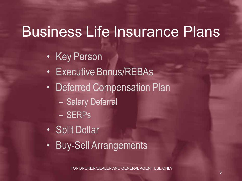 Business planning life insurance